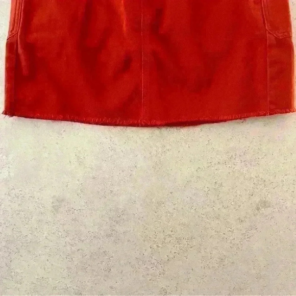 ANTHROPOLOGIE PILCRO AND LETTERPRESS BELTED RAW HEM BOHO MINI SKIRT. SIZE 2 - Picture 8 of 11